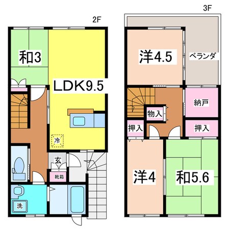 斎藤マンションの物件間取画像